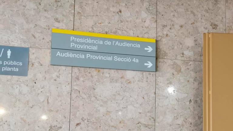 La sentencia es de la Sección Cuarta de la Audiencia Provincial de Tarragona. Foto: Àngel Juanpere