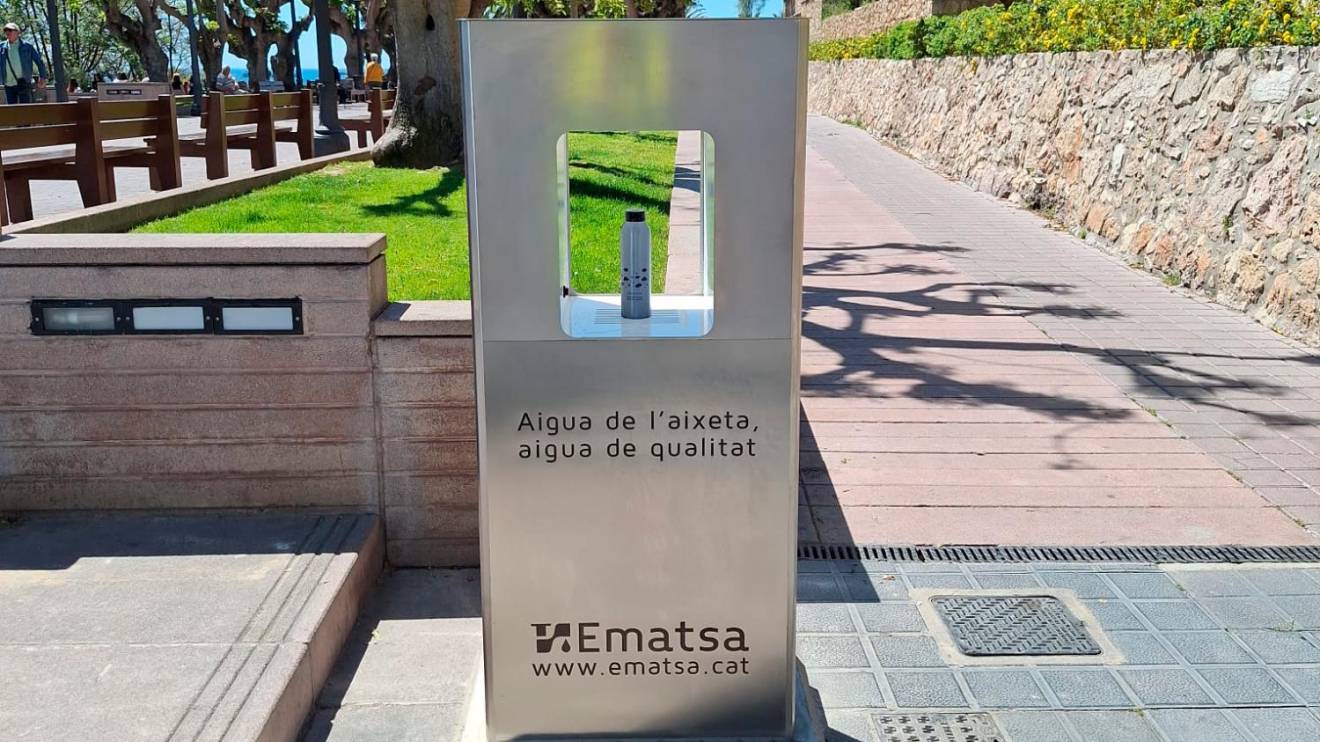 La nova font al passeig de Tarragona. Foto: Ematsa