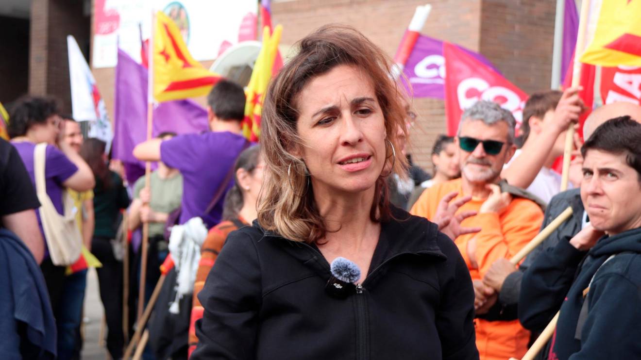 Laia Estrada, a Barcelona. Foto: ACN