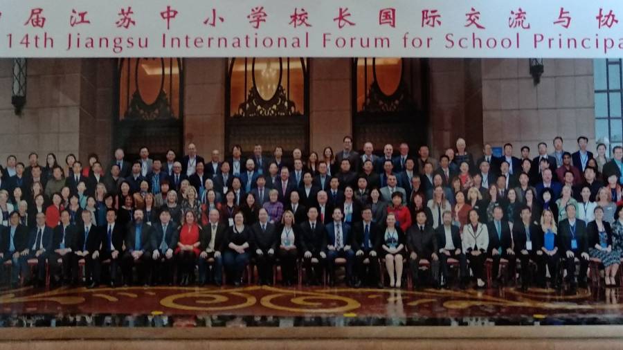 Foto de família del congrés que va tenir lloc el passat novembre a la Xina. Foto: cedida