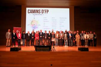 Camins d’FP este año se impulsa desde Mas Carandell, pero cuenta con la coorganización de ayuntamientos, administraciones y entidades del territorio. Foto: Alba Mariné