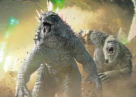 Godzilla y Kong son las estrellas de esta segunda de las tres películas previstas con ambas bestias como protagonistas. Foto: Warner Bros