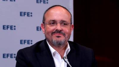 Alejandro Fernández, cap de llista del PP. Foto: EFE