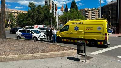 El accidente de tráfico ocurrió el martes día 7 en la plaza Imperial Tarraco de Tarragona. Foto: DT