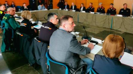 La Junta Local de Seguretat se ha reunido este miércoles en el Palau de Congressos de Tarragona. Foto: Àngel Juanpere