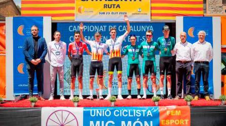 El tortosino Viladrich se proclamó campeón de Catalunya de carretera. Foto: FCC