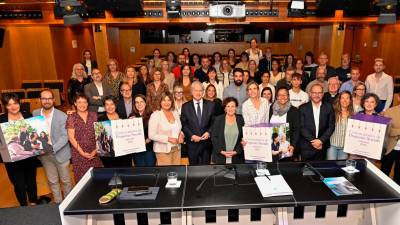 Moment de la celebració de la Convocatòria de Projectes Socials Catalunya 2023. foto: cedida