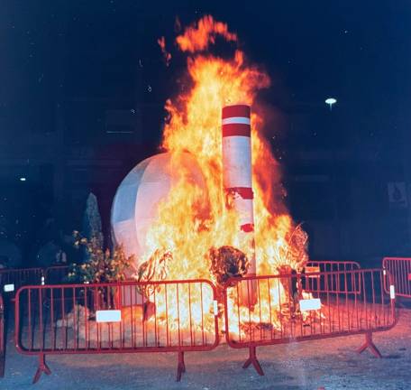 Les forces vives del Carnaval de 1987 del barri dels Camps. Foto: Victor Pajares