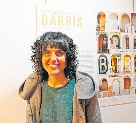 La dissenyadora gràfica Marta Parés va ser la guanyadora de la sisena edició de la Beca de Fotografia ‘Pere Català i Pic’. Foto: R. Urgell