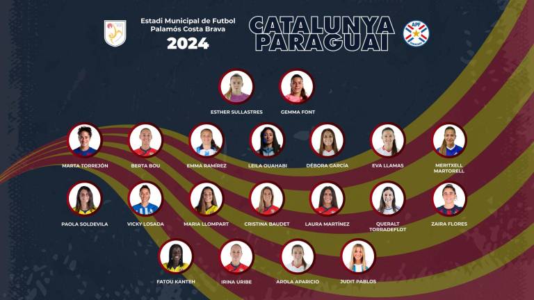 $!Convocatoria de Xavi Llorens para el partido Catalunya-Paraguay. Foto: FCF