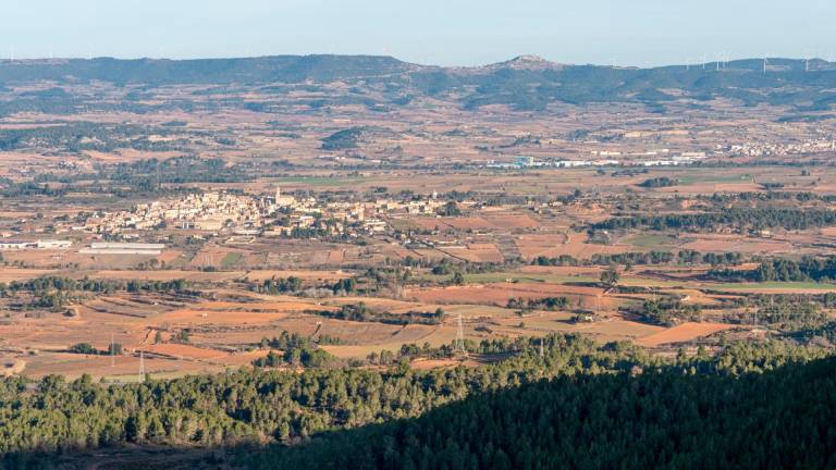 Vista de Barberà de la Conca y Sarral. FOTO: Santi García