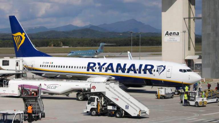 Imagen de archivo de un avión de Ryanair. Foto: ACN