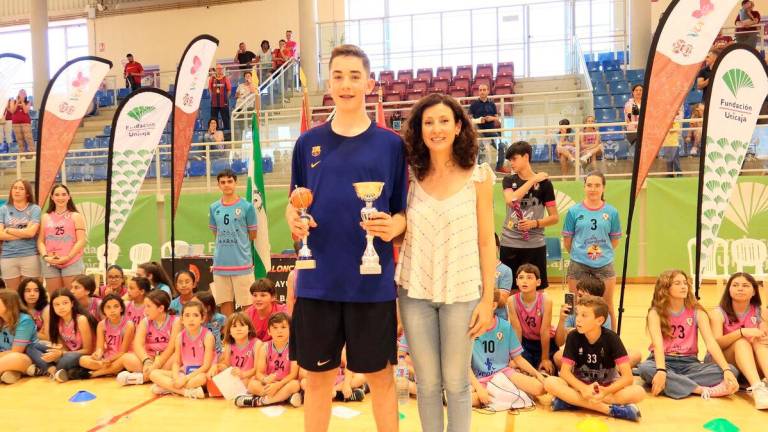 Jan Cerdan ya ha sido este año MVP del torneo prestigioso de Ciudad de Vera. Foto: Diario de Almería