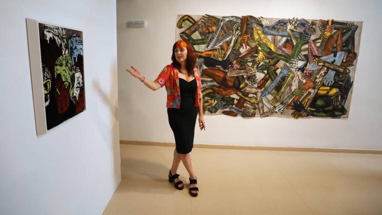 La artista Susanna Inglada presenta su primera exposición monográfica en el Centre d’Arts Contemporànies de Tarragona. Foto: Pere Ferré