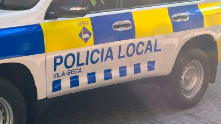 El hombre fue interceptado por una patrulla de la Policía Local de Vila-seca.
