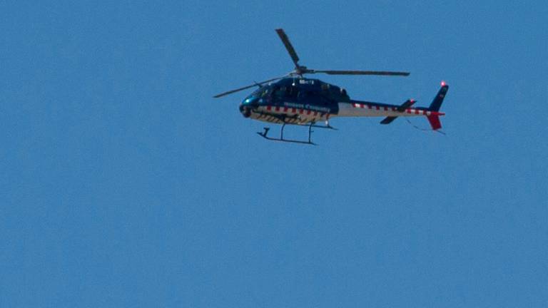 En el dispositivo ha participado también un helicóptero de Mossos.