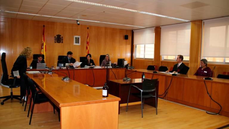 Imagen del juicio celebrado en la Audiencia de Tarragona. FOTO: ACN