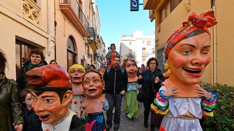El día 8 de diciembre se celebrará una procesión con los elementos del Seguici Festiu de Cambrils. foto: ALFREDO GONZÁLEZ