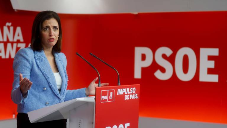 La portavoz del PSOE, Esther Peña. Foto: EFE