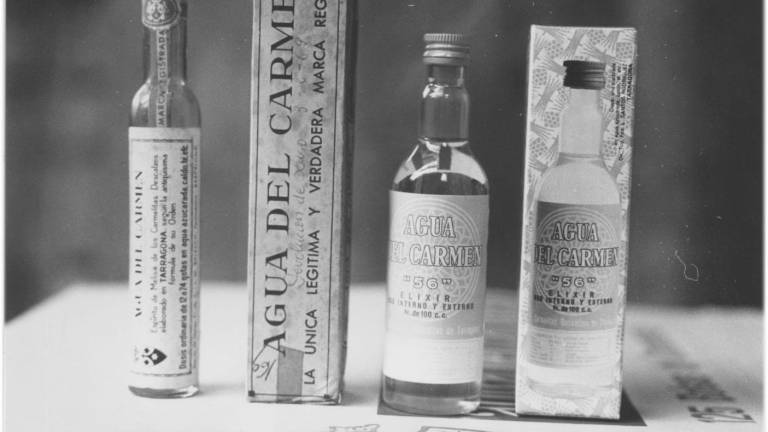 Imagen de archivo de botellas del Agua del Carmen. Foto: Ninín Olivé