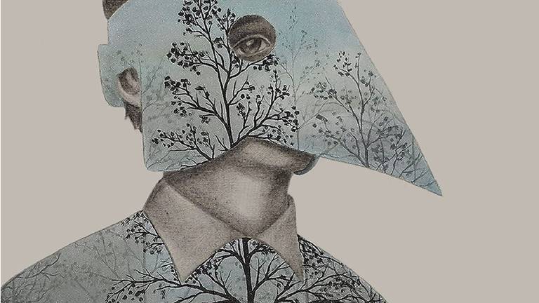 Imagen de la portada de 'Otro cielo', libro de poemas de Hasier Larretxea