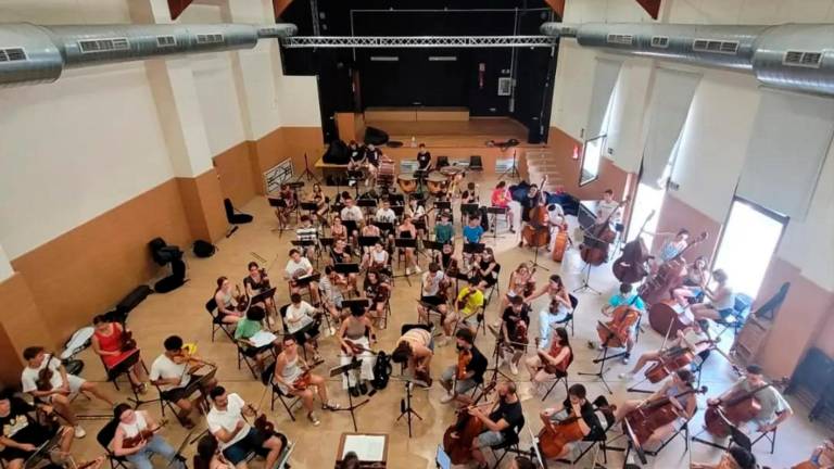 La Jove Orquestra Simfònica de la Diputació de Tarragona. FOTO: CEDIDA