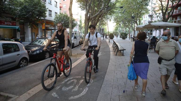La ciudad afronta, de nuevo, el reto de implantar el ‘bicing’. FOTO: A. MARINÉ