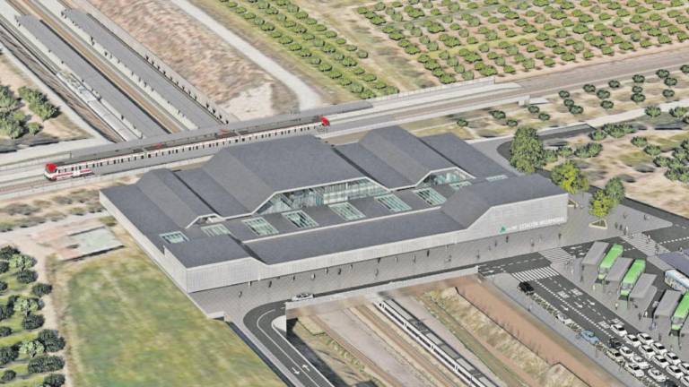 La Estación Intermodal se situará al sur del Aeropuerto de Reus, en terrenos de Vila-seca. foto: DT