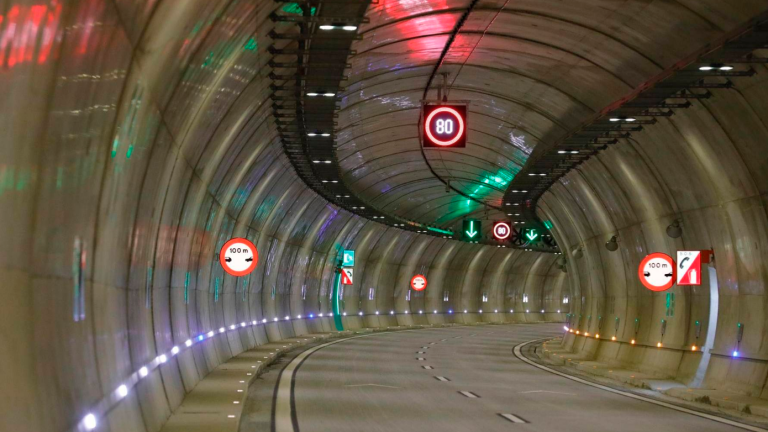 El nuevo túnel. Foto: Pere Ferré
