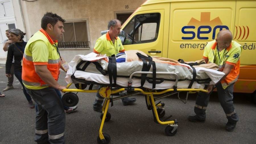 En 2013 las ambulancias de soporte vital avanzado atendieron 10.586 incidentes en el Camp de Tarragona. Foto: Joan Revillas/DT
