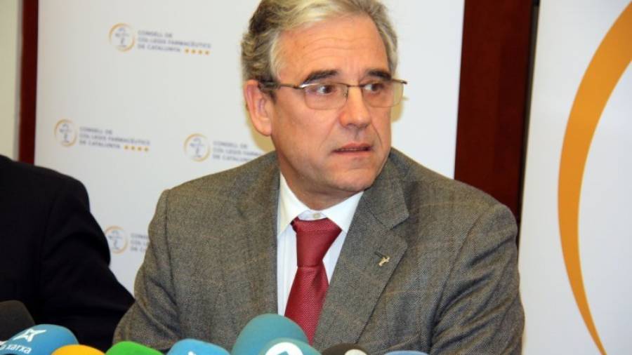 Jordi de Dalmases, president del Consell de Col·legis Farmacèutics. ACN