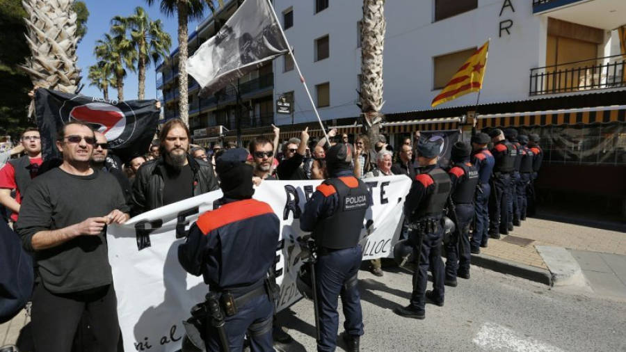 Imatge de la manifestació celebrada a l'abril. Foto: Pere Ferré