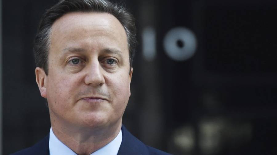 El primer ministro británico, David Cameron, ha anunciado su dimisión. Foto: EFE
