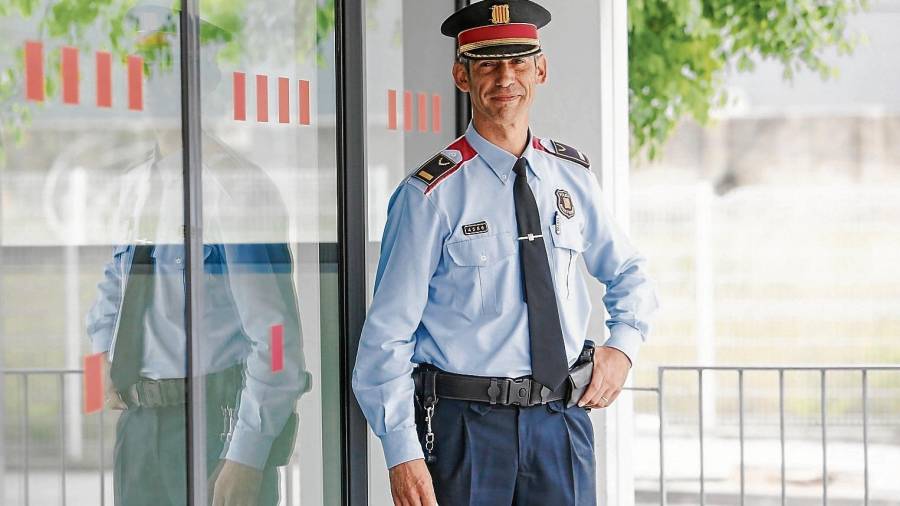 Franquès és inspector en cap dels Mossos a Reus des de fa pràcticament dos anys. FOTO: alba mariné