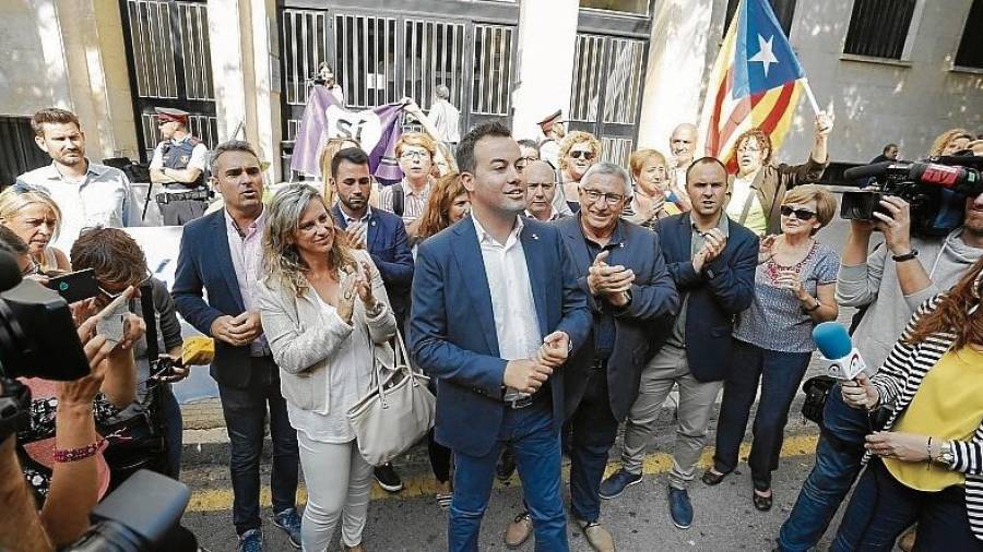 L’alcalde de Deltebre, Lluís Soler, va ser un dels sis que va anar a declarar l’any passat davant la Fiscalia. FOTO: Pere Ferré/DT