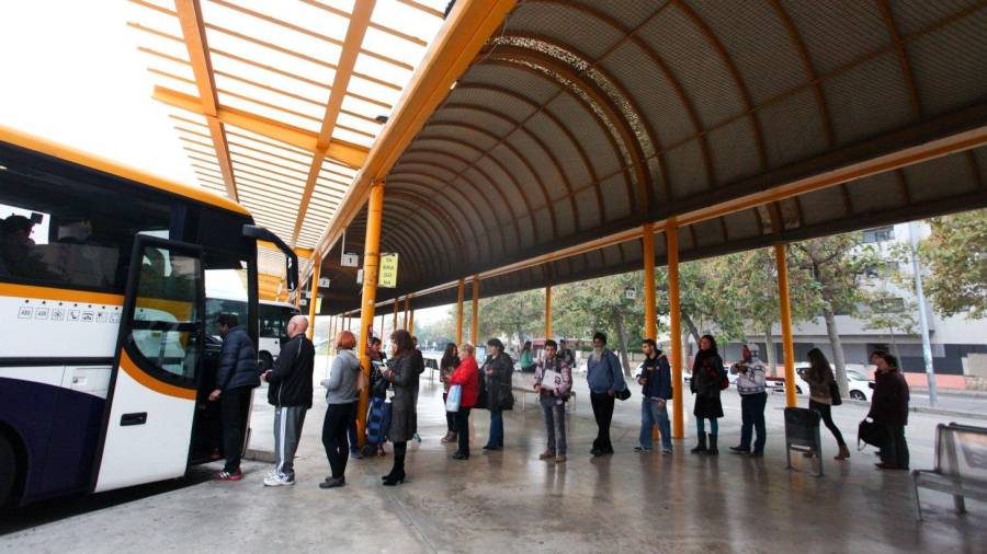 Imagen de archivo de la estación de bus de la avenida de Salou de Reus. Foto: A. M.
