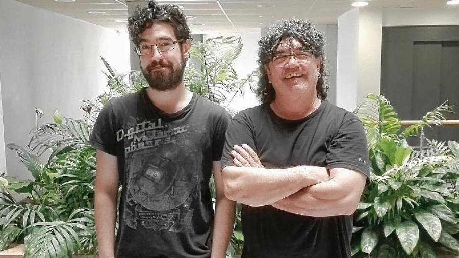 Andoni Díaz (Quantum Sound y The Cheap Trick Trio) y Teo Díaz (Números Rojos). FOTO: Javier Díaz