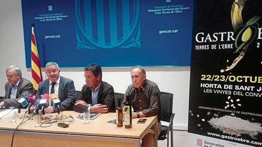 Ahir es van presentar les jornades a la delegació del Govern a Tortosa. FOTO: Delegació del govern Terres de l’Ebre