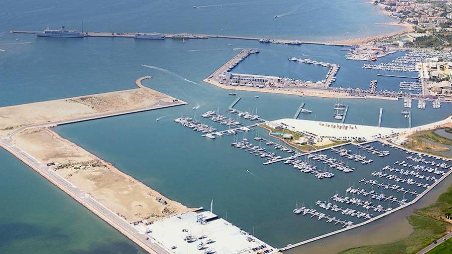 Imagen de archivo del puerto de Sant Carles de la Ràpita. Cedida
