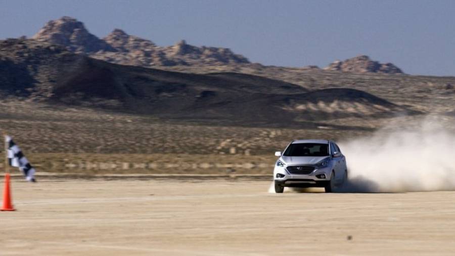 El ix35 Fuel Cell cuenta con una autonomía homologada de 594 kilómetros.