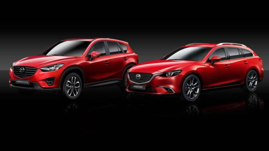 Mazda6 y Mazda CX-5 2015.