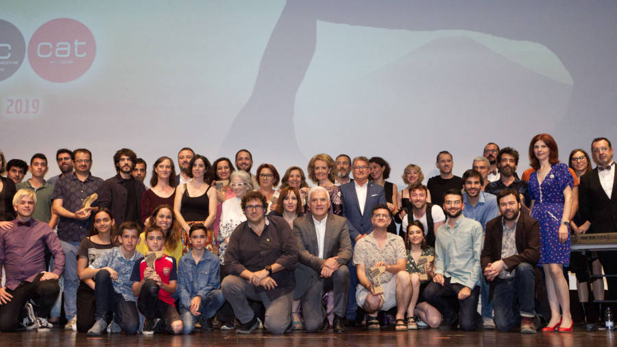 La gala de cloenda de la dotzena edició del Festival Internacional de Cinema en Català es va celebrar dissabte. FOTO: Cedida