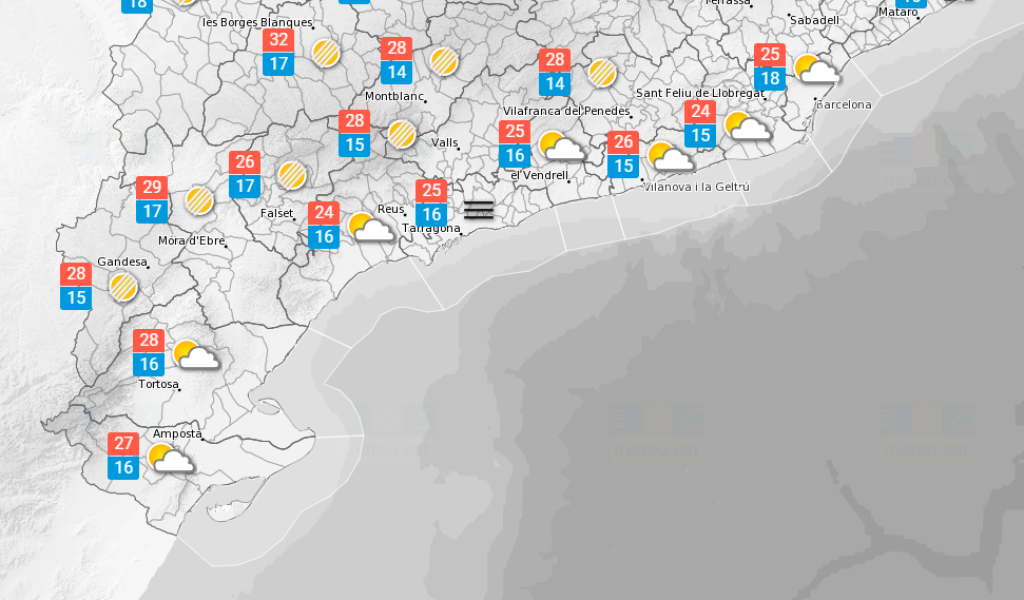 <b>El Temps a Tarragona: Pugen les temperatures</b>