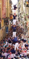 El 4d7p de Sant Magí dels Xiquets del Serrallo. FOTO: Pere Ferré