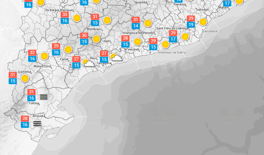 El Temps a Tarragona: Pugen les temperatures