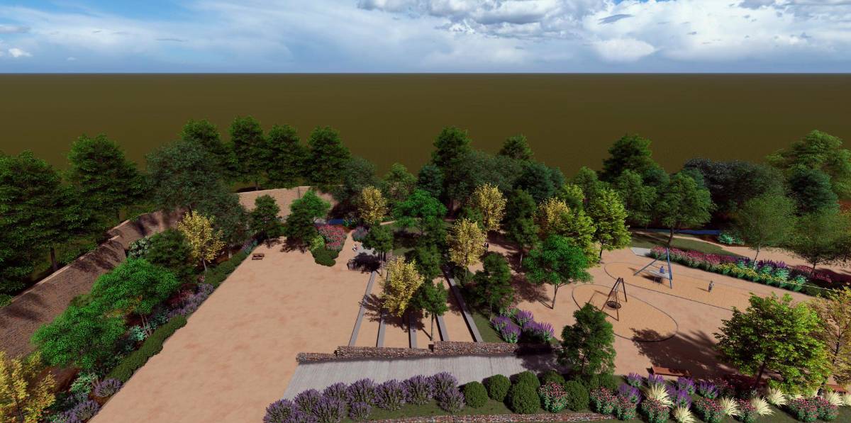 Así será el nuevo parque de Llorenç del Penedès. Así será el nuevo parque de Llorenç del Penedès.