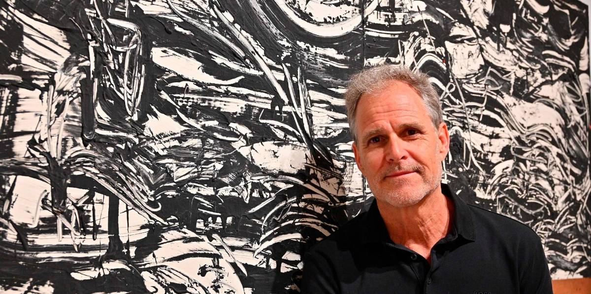 Es la primera vez que el artista Agustí Puig expone sus obras en el Camp de Tarragona. Foto: A. González
