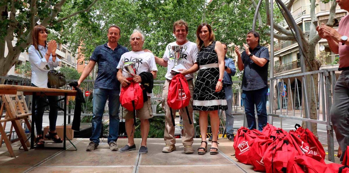 La parella guanyadora del certamen. Foto: cedida La parella guanyadora del certamen. Foto: cedida