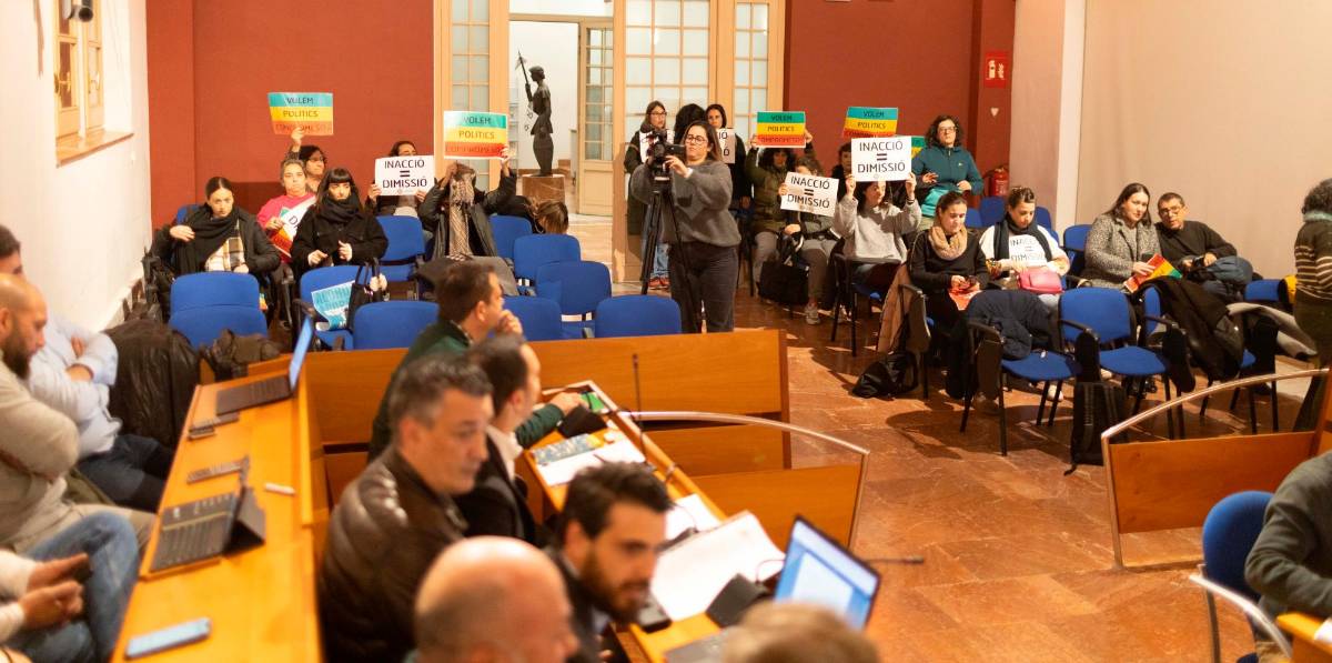 Un moment del ple d’aquest dimarts a la tarda. Foto: Alba Mariné Un moment del ple d’aquest dimarts a la tarda. Foto: Alba Mariné