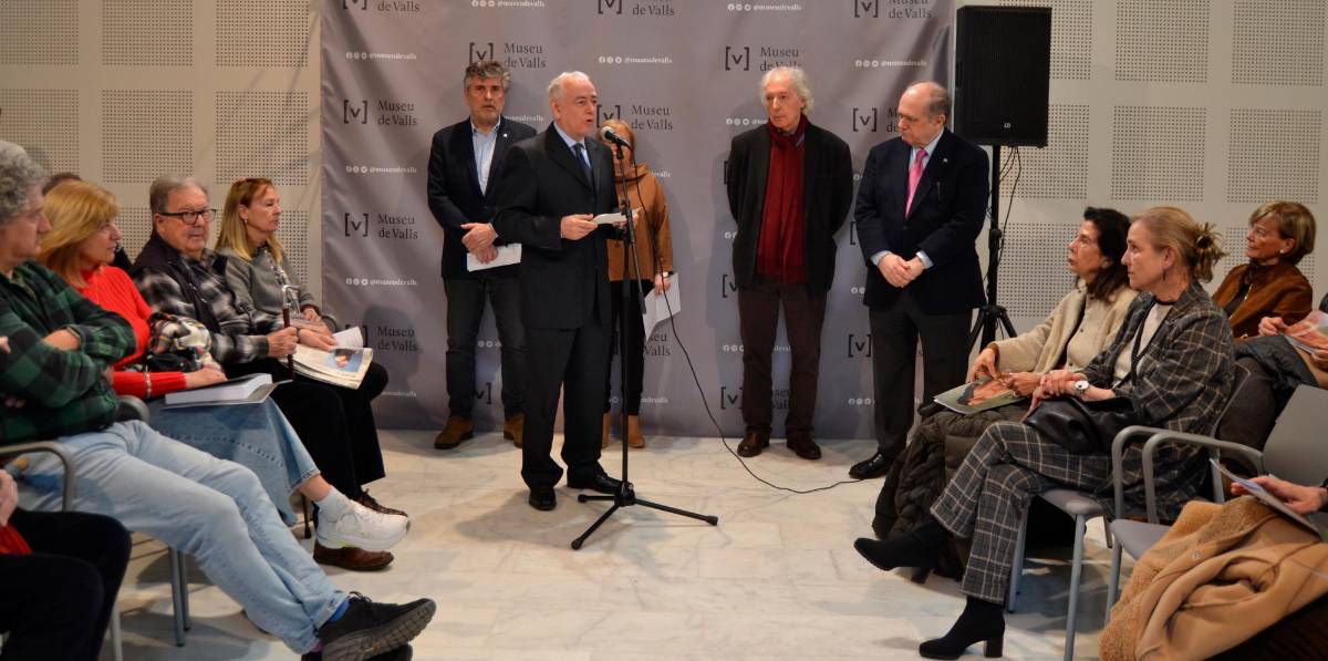 La inauguració de l’exposició es va fer dissabte, 5 d’abril, a la Biblioteca Popular. FOTO: M.P. La inauguració de l’exposició es va fer dissabte, 5 d’abril, a la Biblioteca Popular. FOTO: M.P.